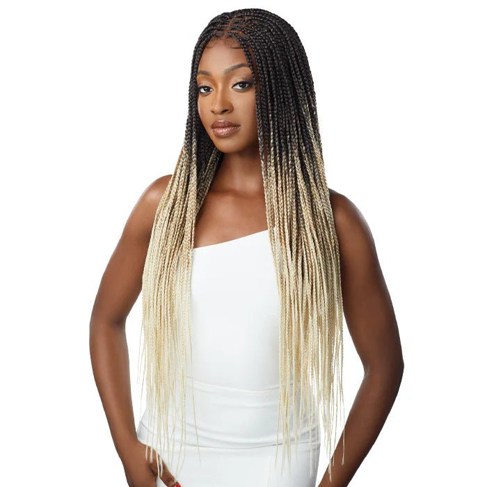 Outre 13x4 Lace Frontal Synthetic Wig -  Knotless Square Part Braids thumbnail 2