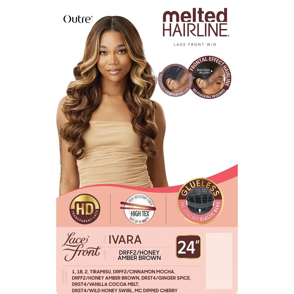 Outre Melted Hairline Synthetic HD Lace Front Wig - Ivara thumbnail 7