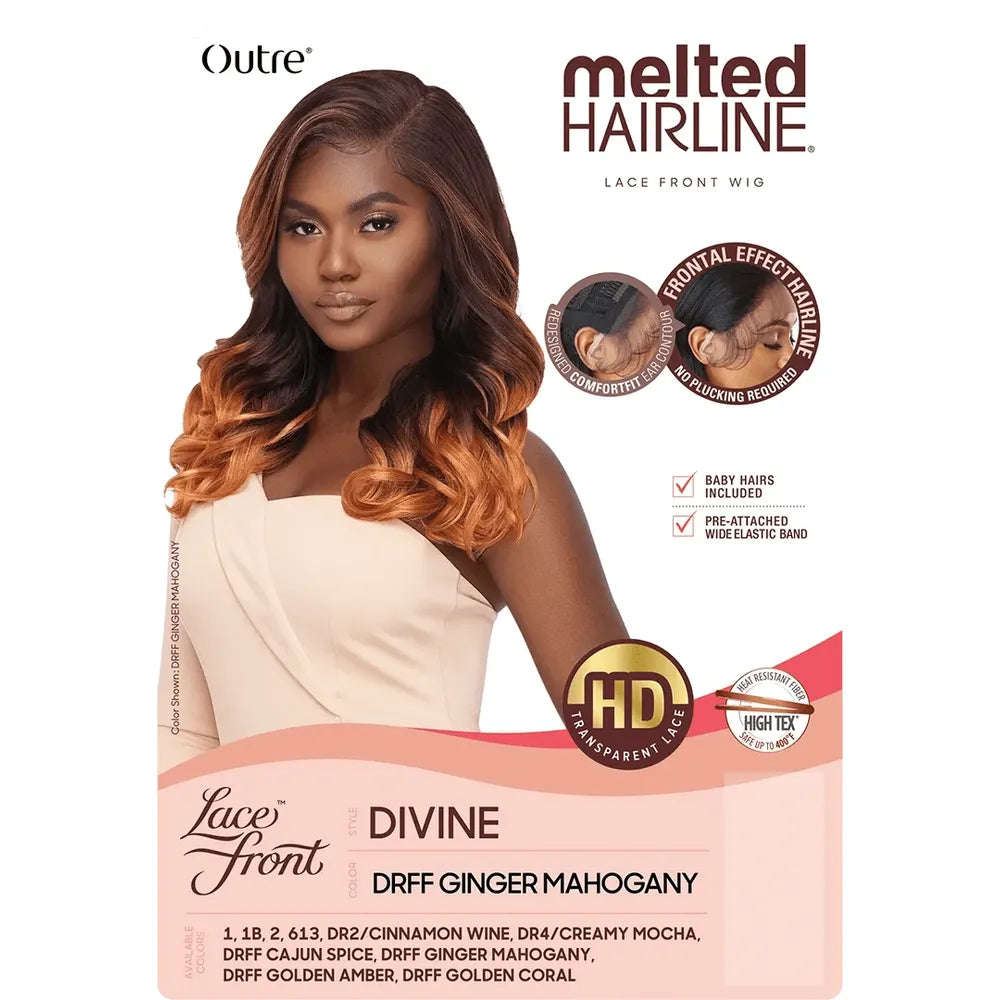 Outre Melted Hairline Synthetic HD Lace Front Wig - Divine thumbnail 6