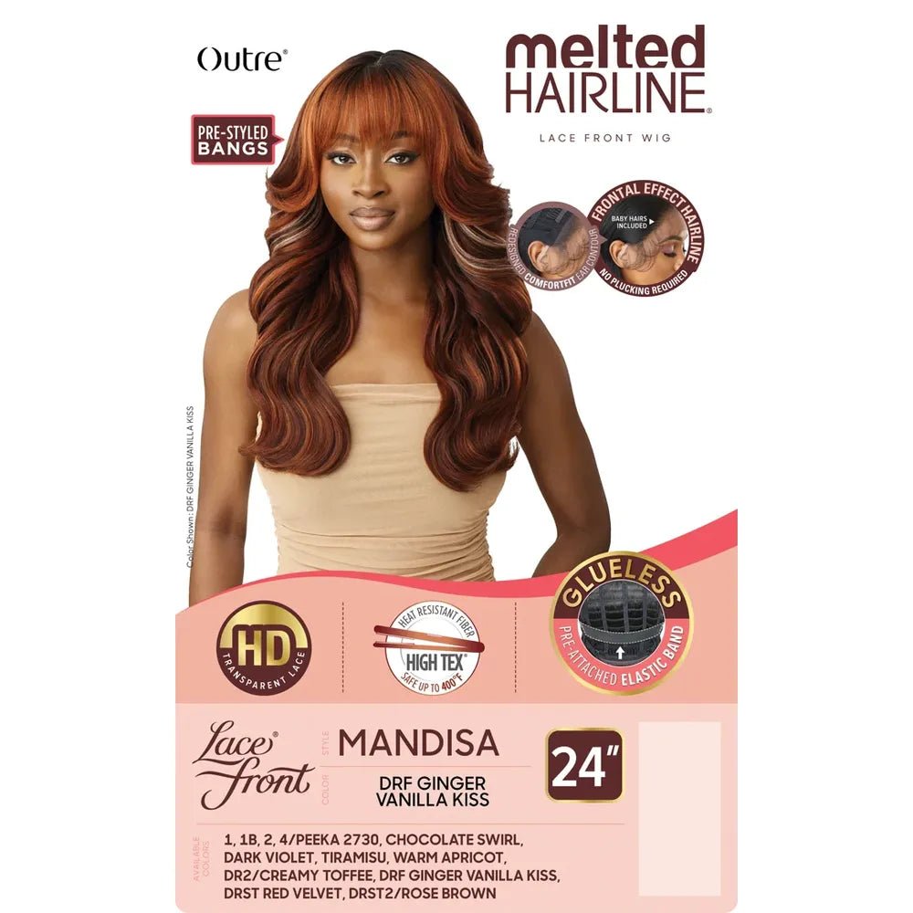 Outre Melted Hairline Synthetic HD Lace Front Wig - Mandisa thumbnail 7