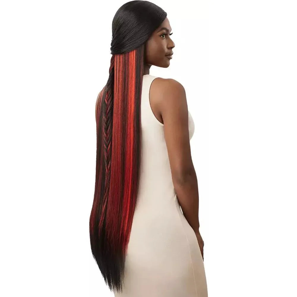Outre Color Bomb Synthetic HD Lace Front Wig - Miraj thumbnail 6