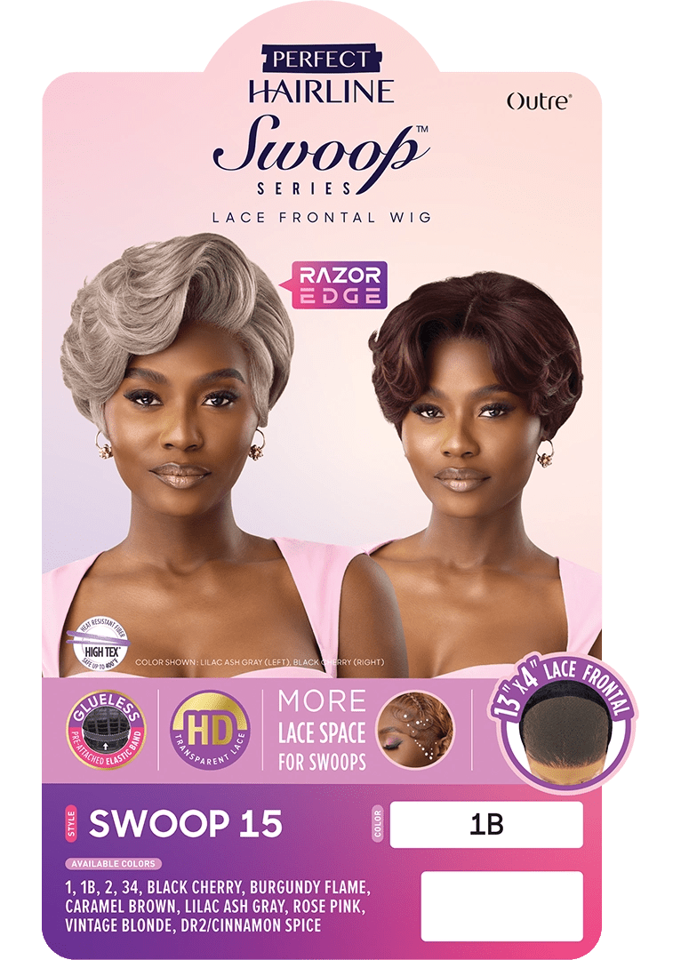 Outre Perfect Hairline Swoop Series HD Lace Front Wig - SWOOP 15 thumbnail 7