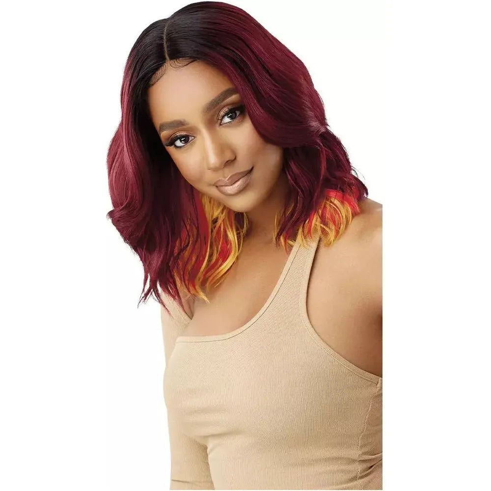 Outre Color Bomb Synthetic HD Lace Front Wig - Marina thumbnail 4