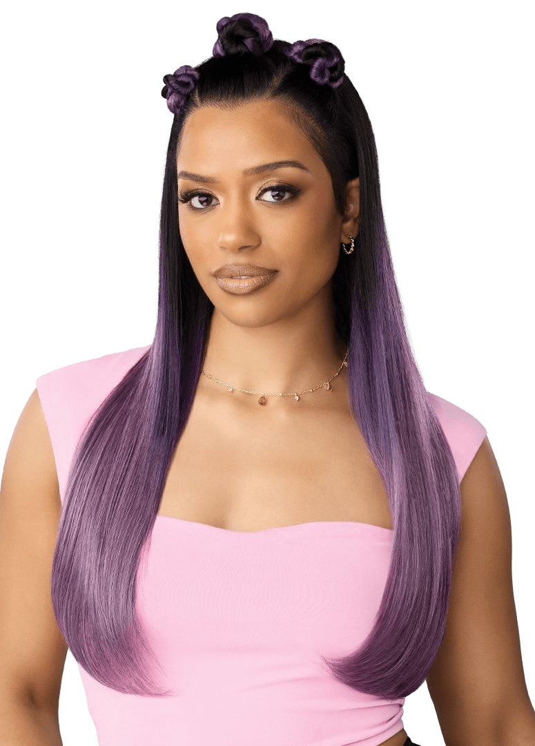 Outre Perfect Hairline True Frontal 13x6 HD Lace Front Wig - Peak 712 thumbnail 4