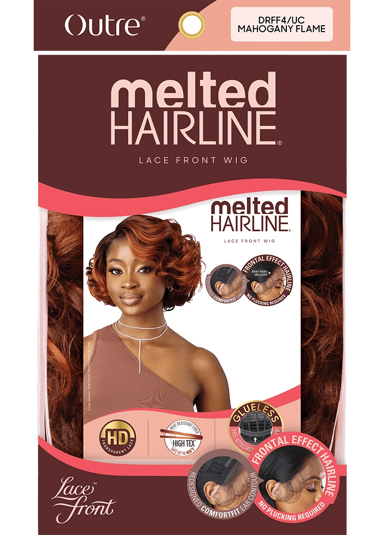 Outre Melted Hairline Synthetic HD Lace Front Wig - Ayda thumbnail 4