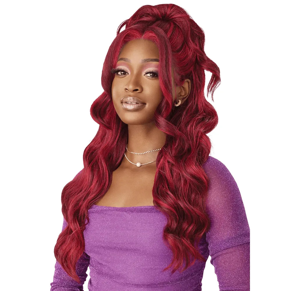 Outre Perfect Hairline Swoop Series 13x4 Synthetic HD Lace Front Wig - Swoop 8 thumbnail 3