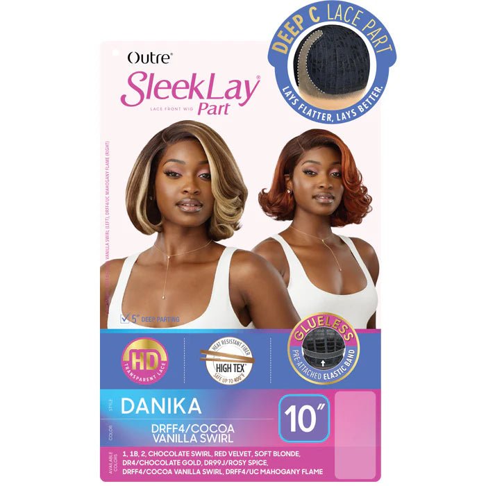 Outre HD Lace Front Wig – SleekLay Glueless Deep C Danika thumbnail 5