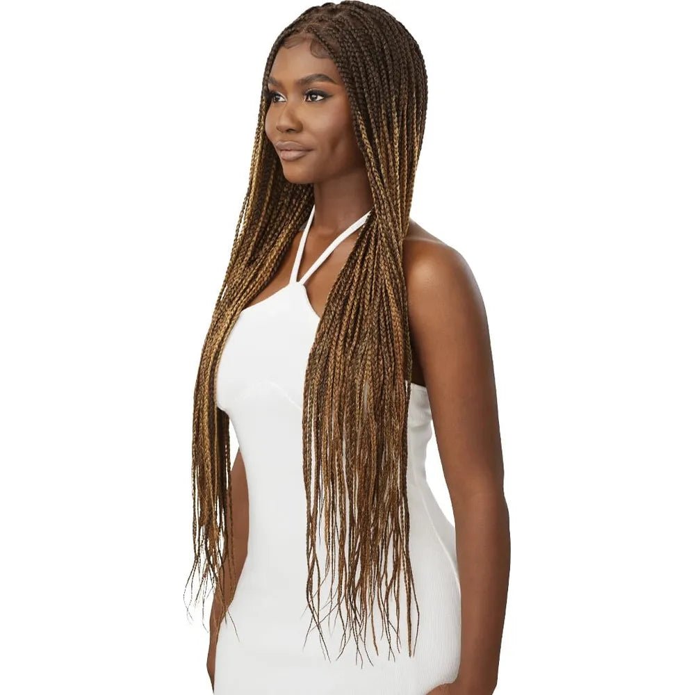 Outre Pre-Braided Fully Hand-Tied Whole Lace Wig Knotless Box Braids 36" thumbnail 2