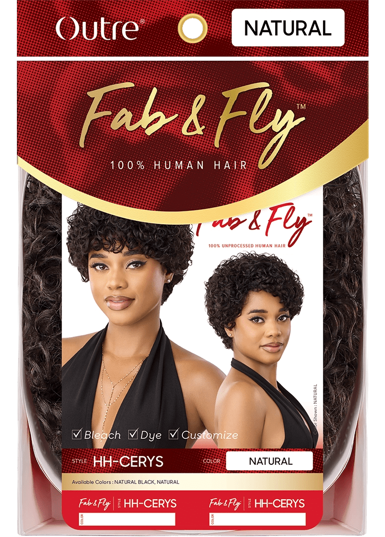 Outre Fab & Fly Human Hair Full Wig – HH Cerys thumbnail 7