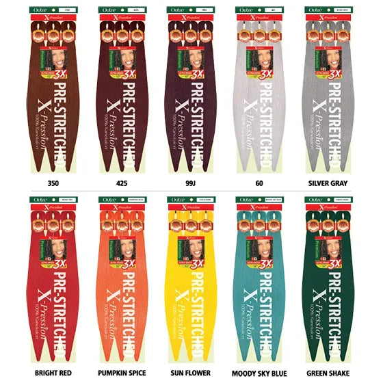 X-Pression: 3X Ultra Pre-Stretched Braid 52" thumbnail 3