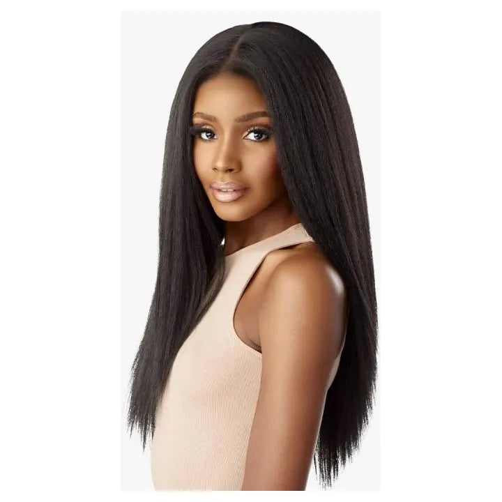 Sensationnel Kinky Edges 13x6 HD Lace Wig – Kinky Straight 24" thumbnail 3