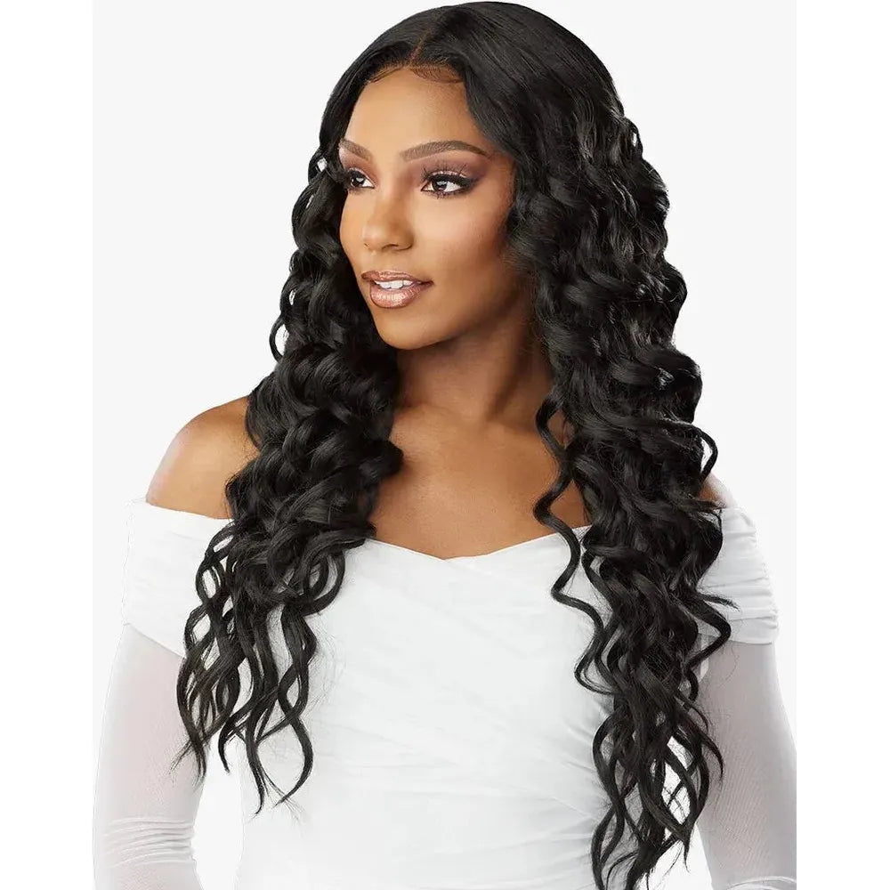 Sensationnel Butta Lace Human Hair Blend HD Lace Front Wig - Deep Twist 26" thumbnail 4