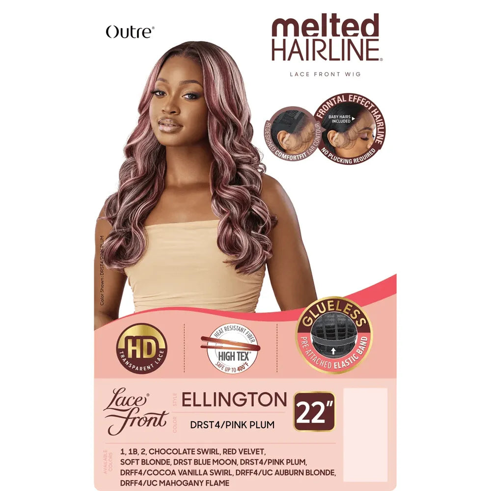 Outre Melted Hairline Synthetic HD Lace Front Wig - Ellington thumbnail 7