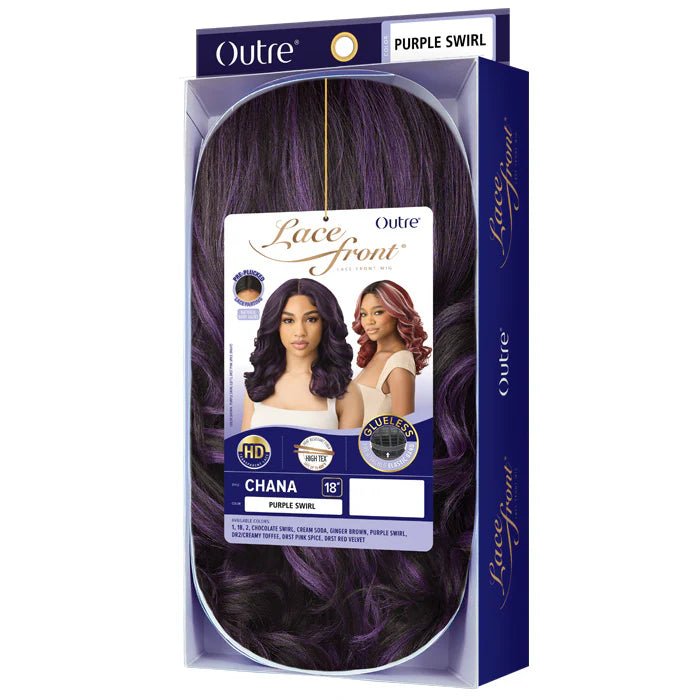 Outre Synthetic HD Lace Lace Front Wig - Chana 18” thumbnail 4
