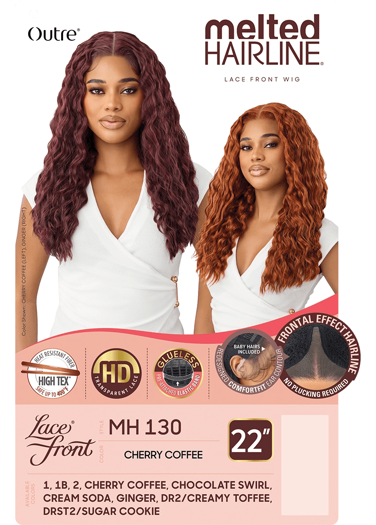Outre Melted Hairline Synthetic HD Lace Front Wig - MH 130 thumbnail 8