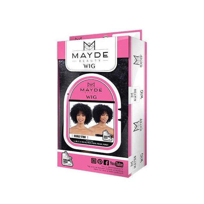 Mayde Beauty Full Wig – Curly Fro thumbnail 3