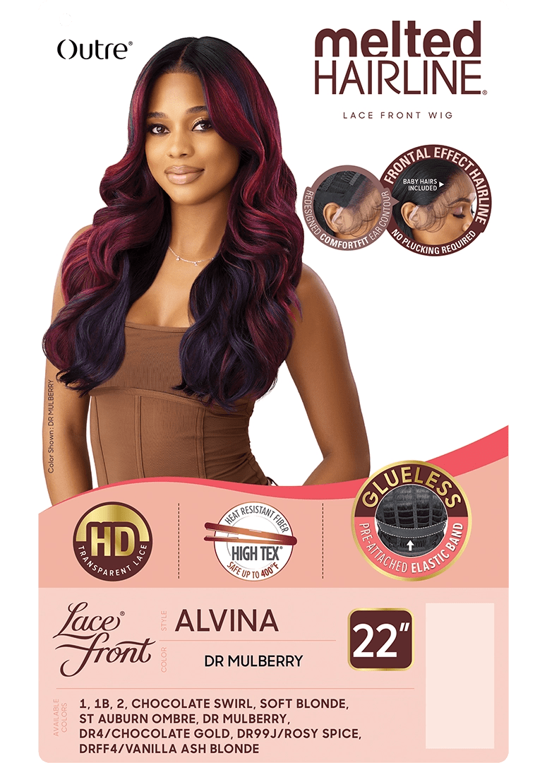 Outre Melted Hairline Synthetic HD Lace Front Wig - Alvina thumbnail 8