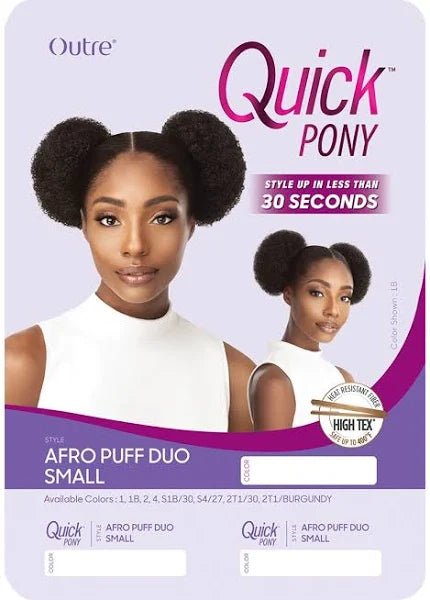 Outre Quick Pony – Afro Puff Duo thumbnail 5