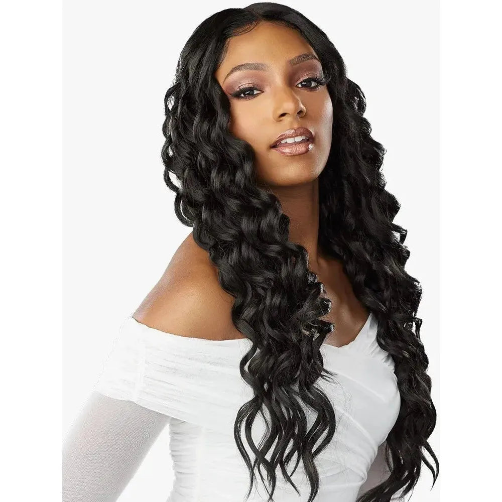 Sensationnel Butta Lace Human Hair Blend HD Lace Front Wig - Deep Twist 26" thumbnail 3