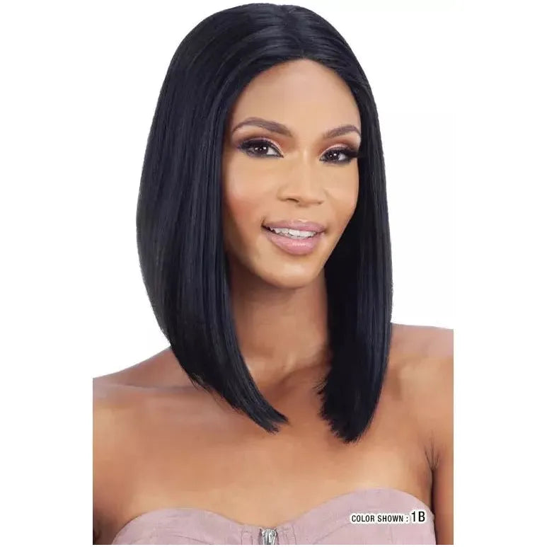 Mayde Axis Synthetic Lace Parting Wig - Eden