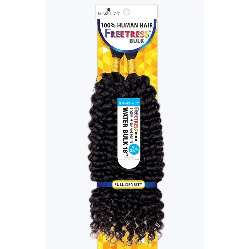 Shake N' Go: Freetress Water Bulk 18"