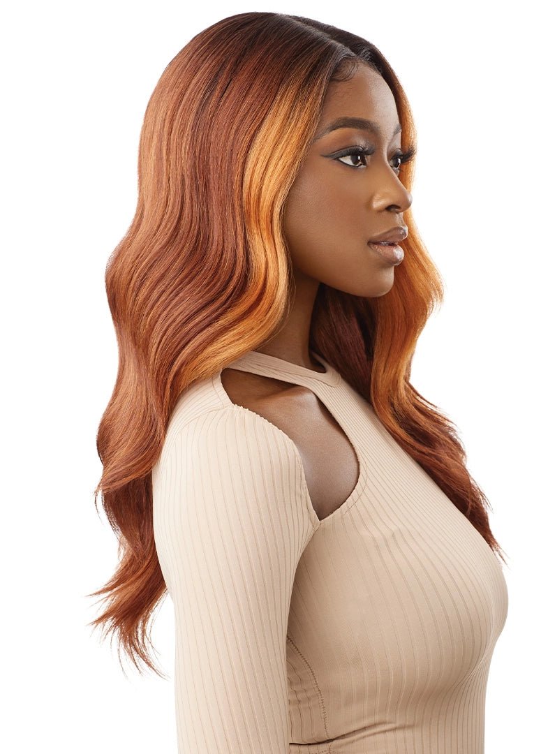 Outre Lace Front HD Synthetic SleekLay Wig - Genevive thumbnail 4