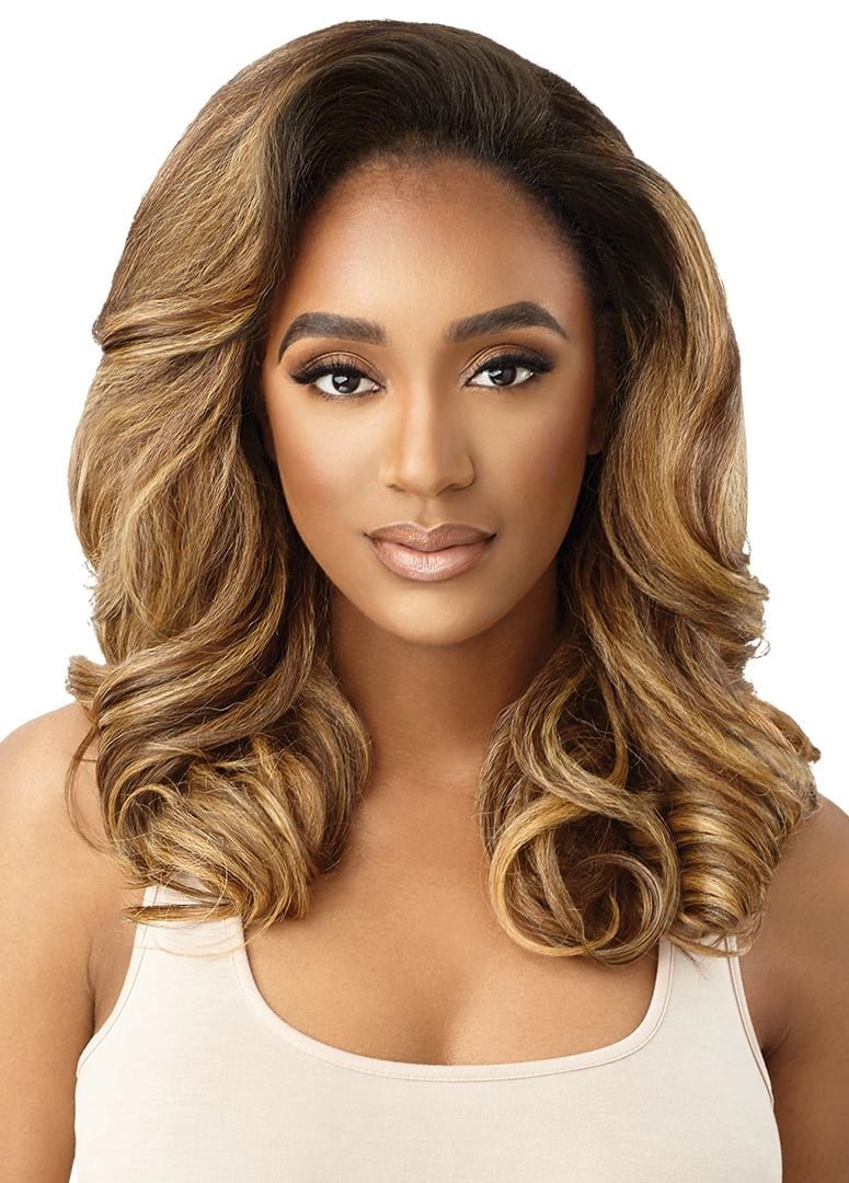 Outre Quick Weave Synthetic Half Wig - Neesha H305 thumbnail 3