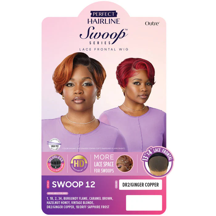 Outre Perfect Hairline Swoop Glueless 13x4 HD Lace Front Wig - SWOOP 12 thumbnail 3
