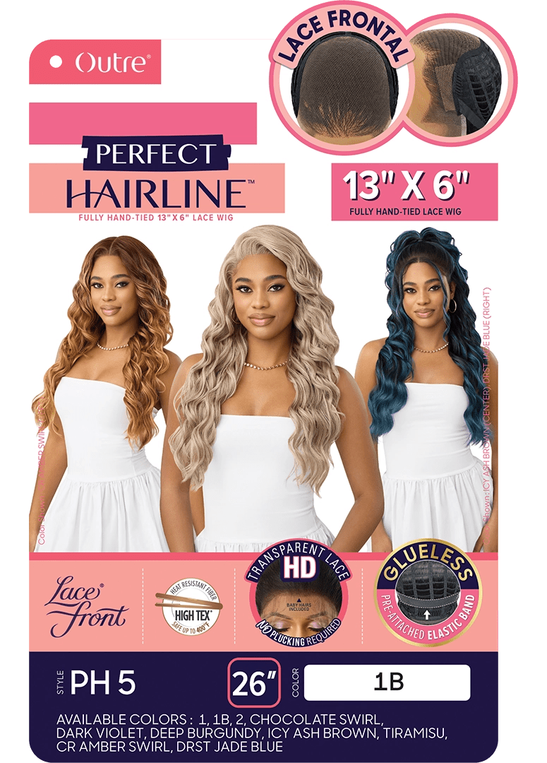 Outre Perfect Hairline Lace Front 13x4 Wig –  PH 5 thumbnail 7