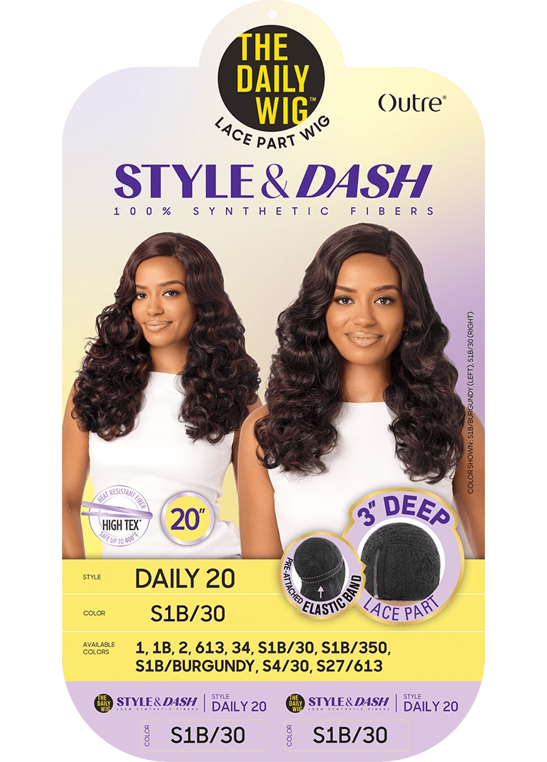 Outre The Daily Wig Synthetic Lace Part Wig - Daily 20 thumbnail 6