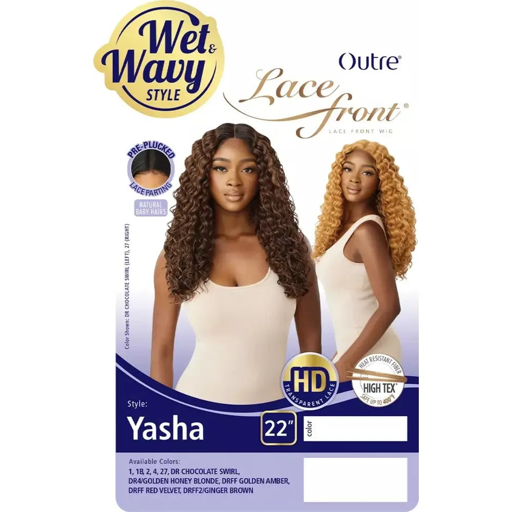 Outre Lace Front Wet & Wavy Synthetic HD Lace Front Wig - Yasha thumbnail 5