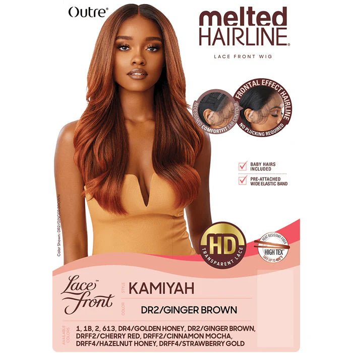 Outre Melted Hairline Synthetic Lace Front Wig - Kamiyah 20” thumbnail 2