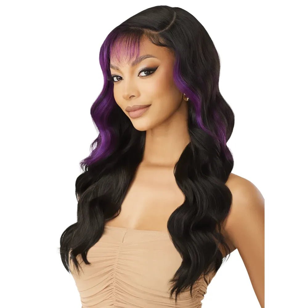 Outre SleekLay Part Synthetic HD Lace Front Wig - Nailani thumbnail 3