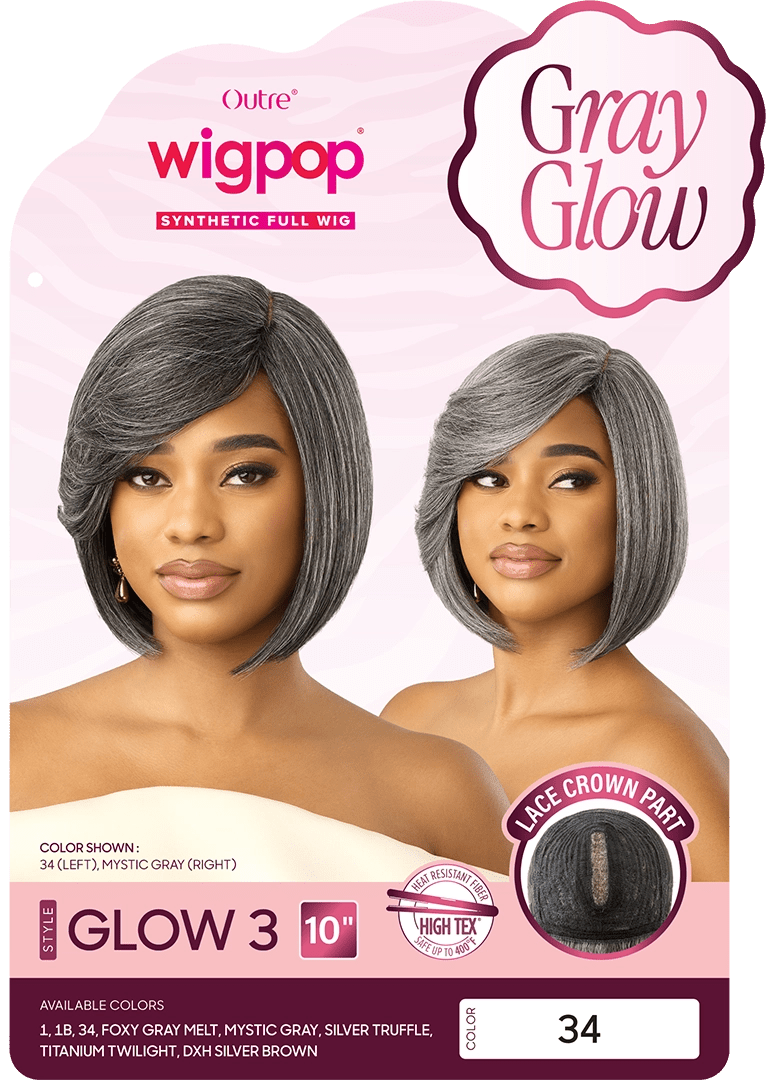 Outre Wigpop Color Play Synthetic Full Wig - Glow 3 thumbnail 6