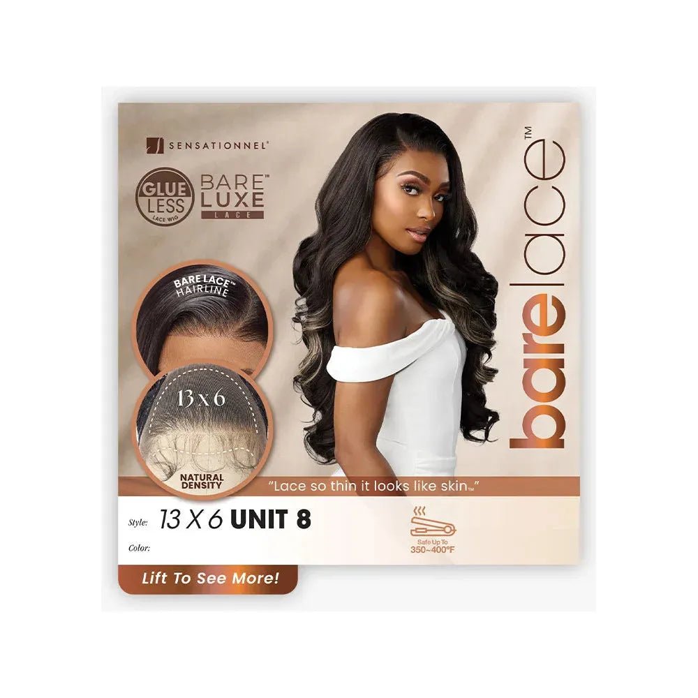 Sensationnel Bare Lace Synthetic 13X6 HD Glueless Lace Wig - Unit 8 thumbnail 3