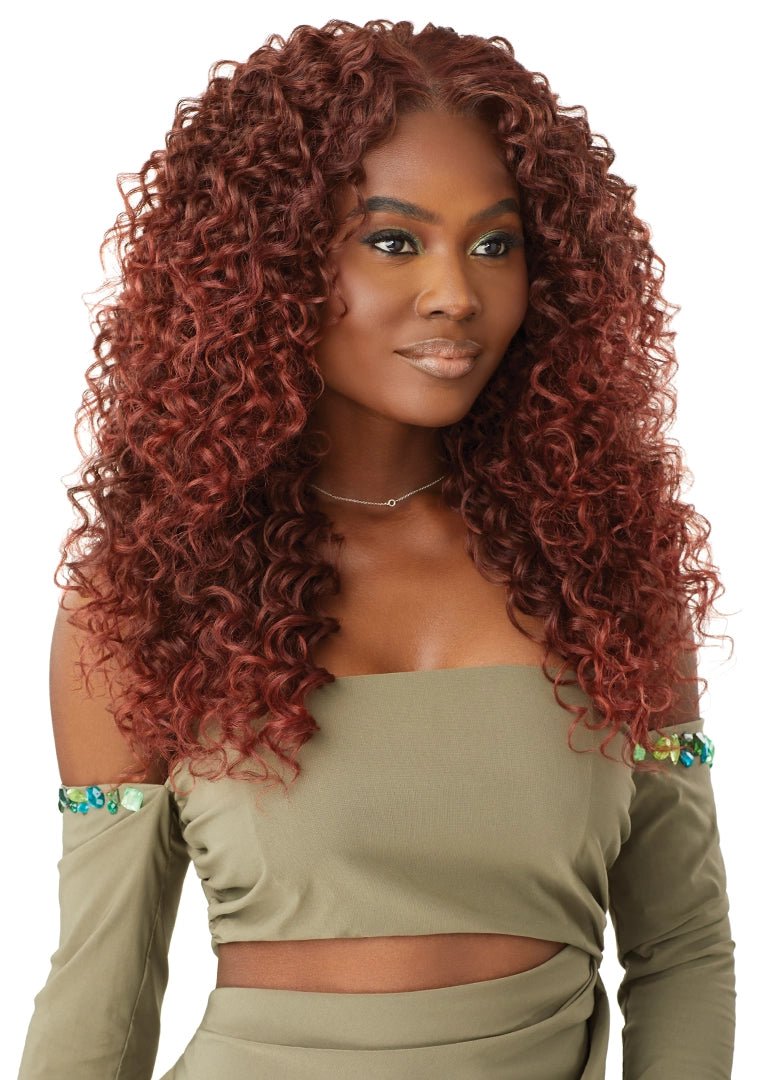 Outre 6x5 Pre-Cut Lace Closure Wig - HHB-Dominican Curly 22" thumbnail 5