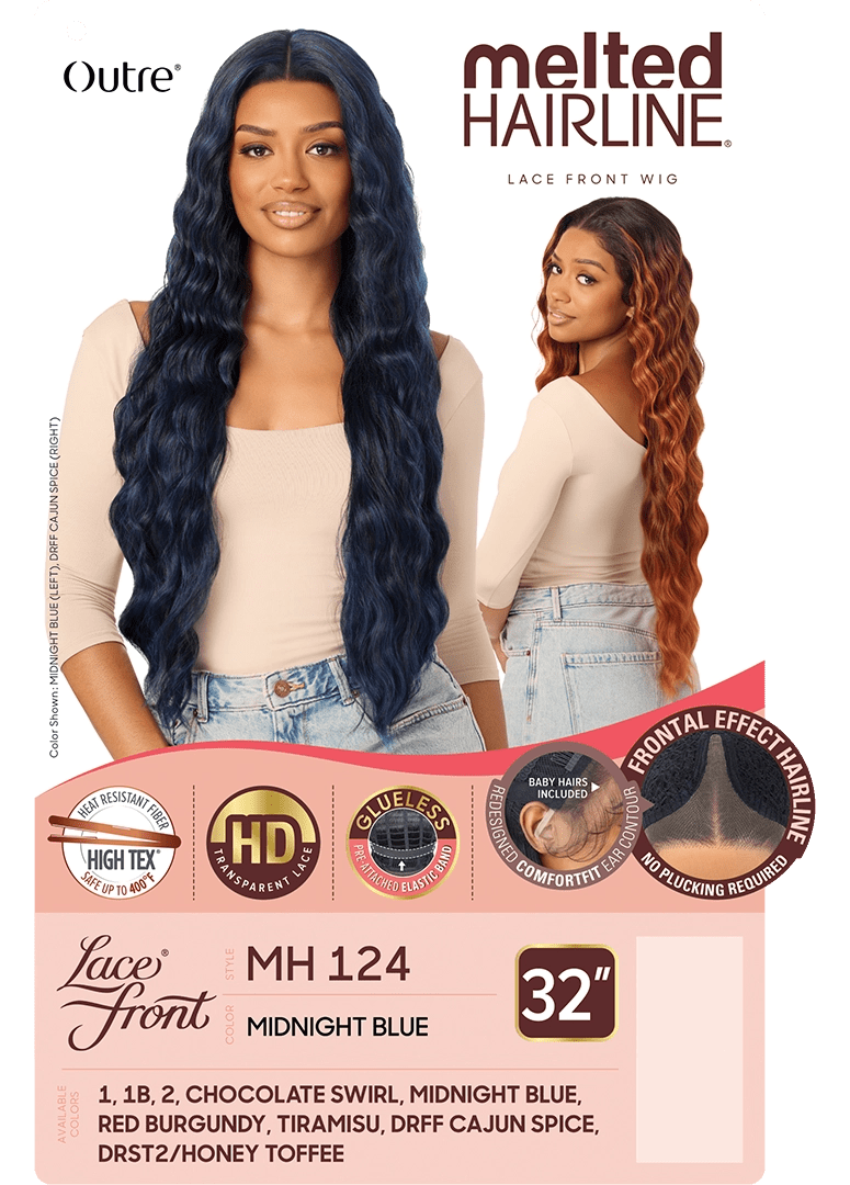 Outre Melted Hairline Synthetic HD Lace Front Wig – MH 124 thumbnail 7