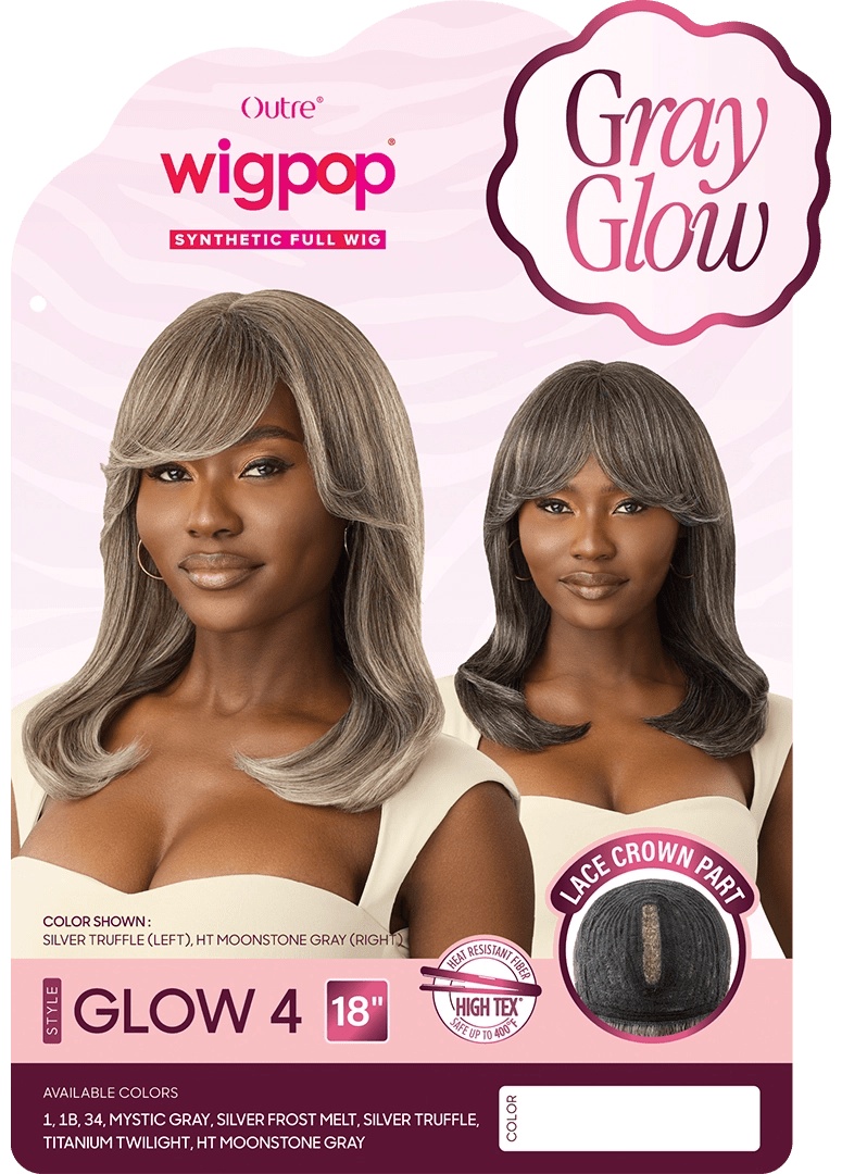 Outre Wigpop Color Play Synthetic Full Wig - Glow 4 thumbnail 6