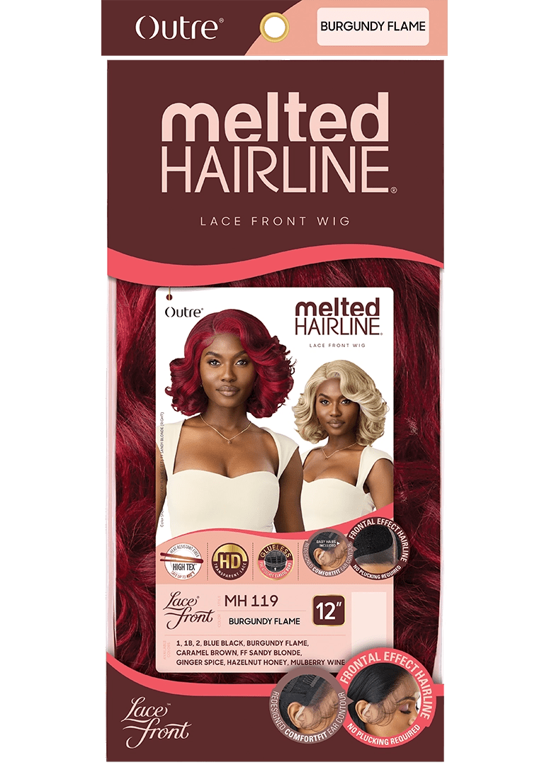 Outre Melted Hairline Synthetic HD Lace Front Wig – MH 119 thumbnail 8