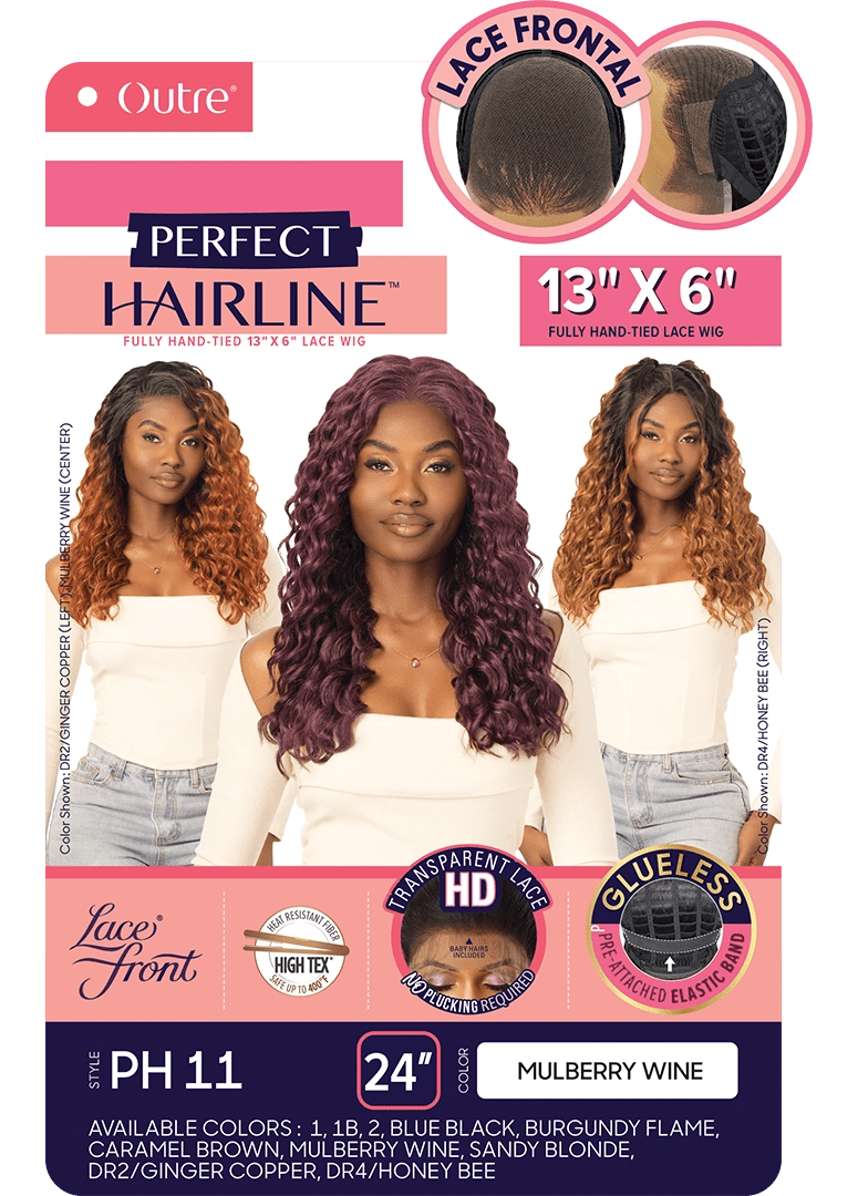 Outre Perfect Hairline Lace Front 13x4 Wig –  PH 11 thumbnail 7