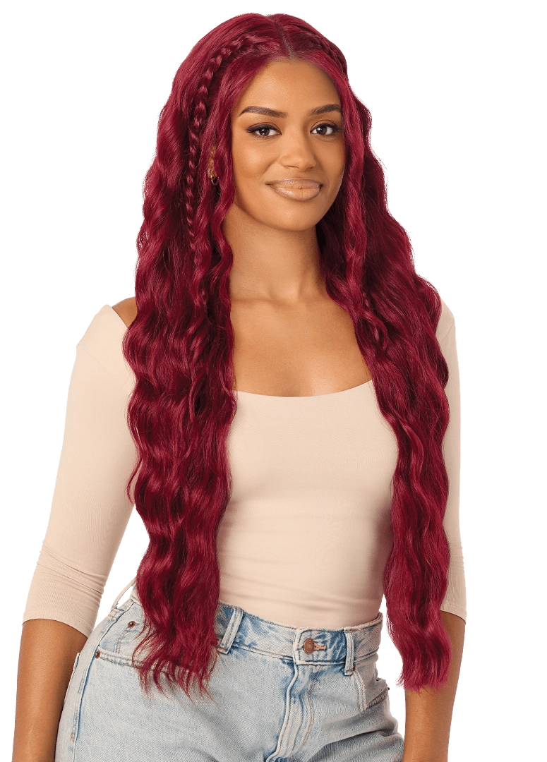 Outre Melted Hairline Synthetic HD Lace Front Wig – MH 124 thumbnail 4