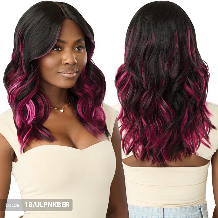 Outre Color Bomb Synthetic HD Lace Front Wig - CB 101 thumbnail 5