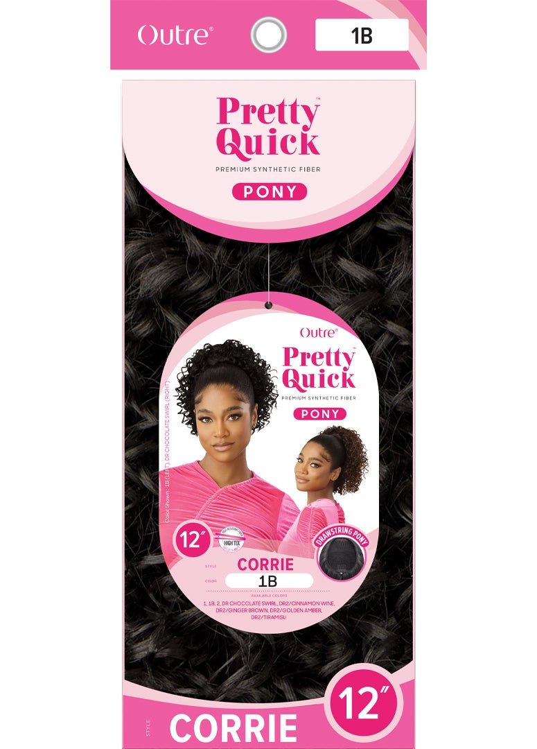 Outre Pretty Quick Drawstring Ponytail – Corrie thumbnail 7