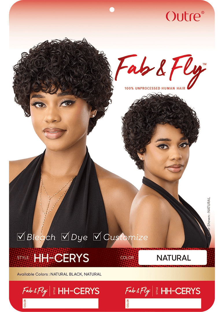 Outre Fab & Fly Human Hair Full Wig – HH Cerys thumbnail 6