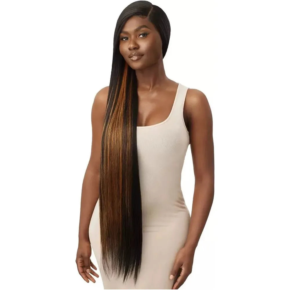 Outre Color Bomb Synthetic HD Lace Front Wig - Miraj thumbnail 2