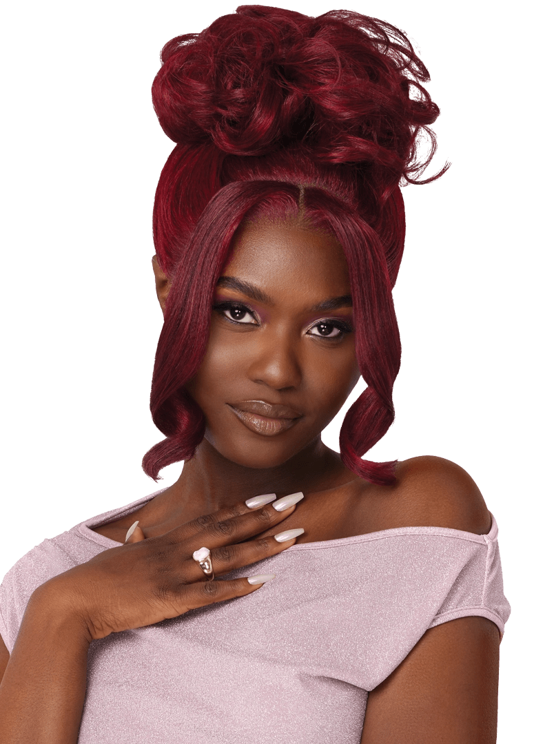 Outre Perfect Hairline Swoop Series HD Lace Front Wig - SWOOP 6 thumbnail 6