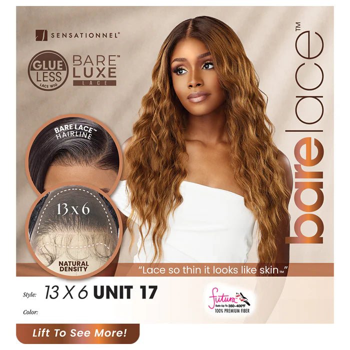 Sensationnel Bare Lace Synthetic 13x6 Lace Front Wig - Unit 17 thumbnail 6