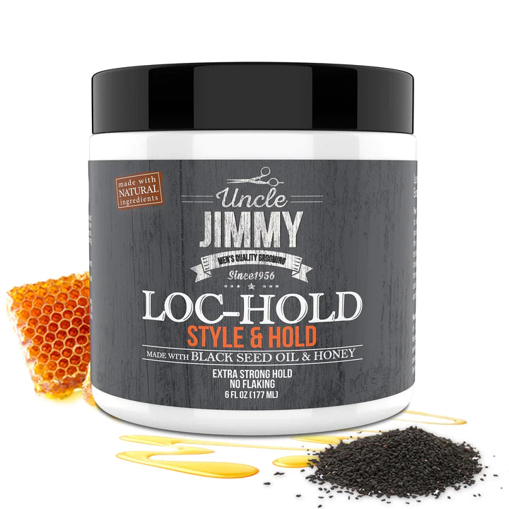 Uncle Jimmy Loc-Hold Pomade/Hair Wax 6oz