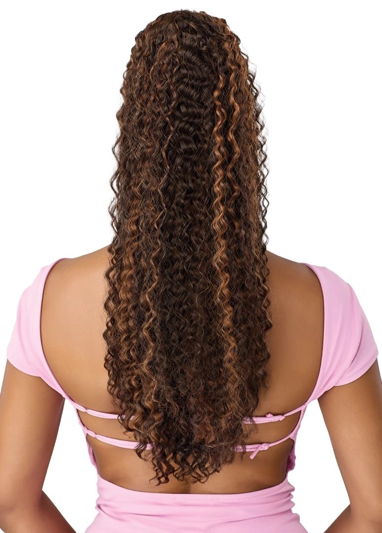 Outre Pretty Quick Drawstring Ponytail – Lilla alternate