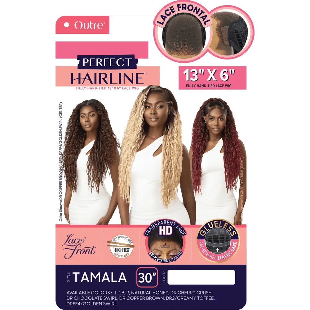 Outre Perfect Hairline Synthetic Lace Front Wig - Tamala thumbnail 5